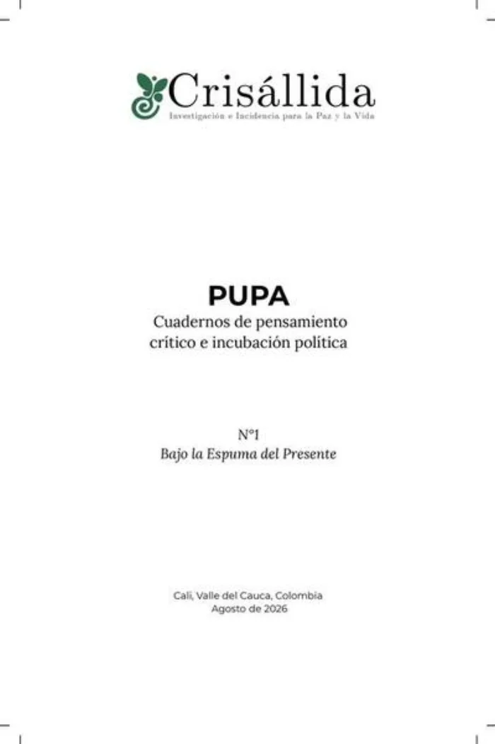 Portada de Crisállida, PUPA número 1: Bajo la espuma del presente